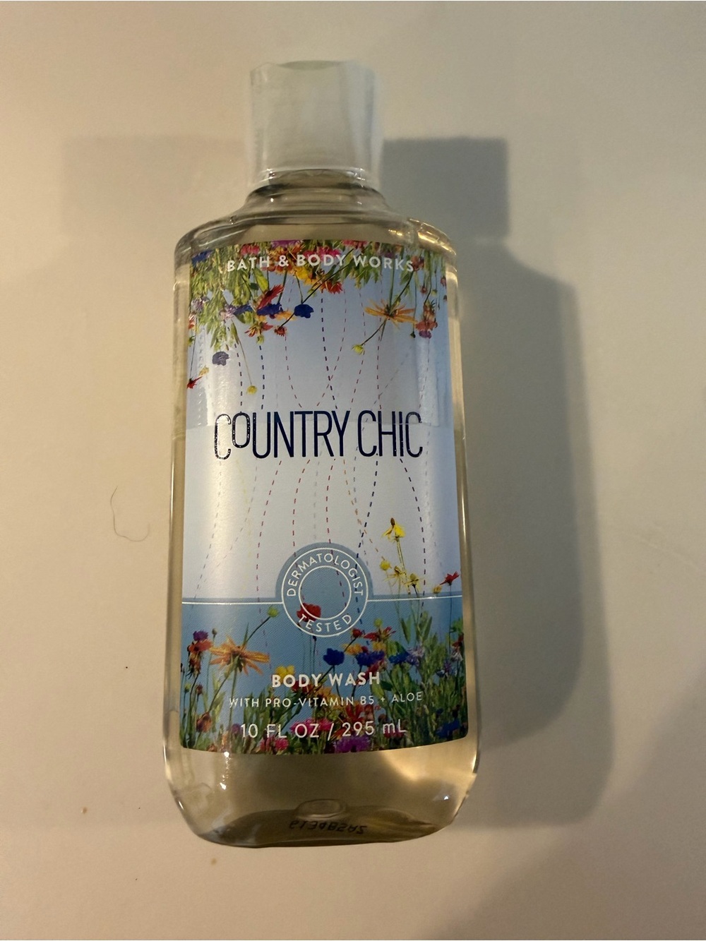 Bath & Body Works Country Chic Body Wash - Light Blue Label